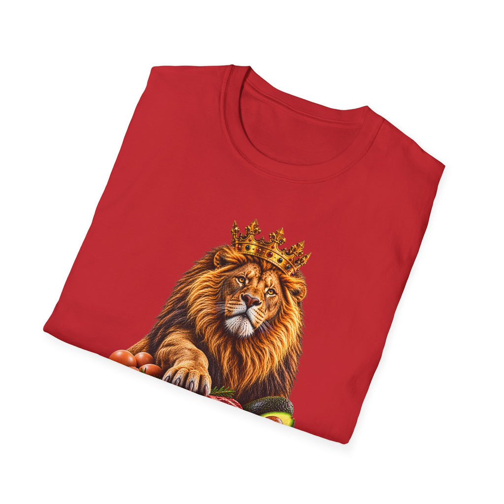 Carnivore/Keto Life T-Shirt — Lion King Meat & Avocado Graphic Tee