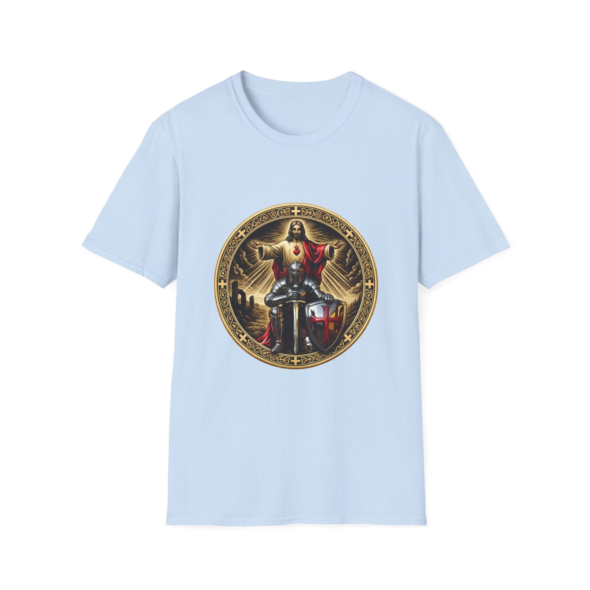 Jesus Crusader Graphic T-Shirt