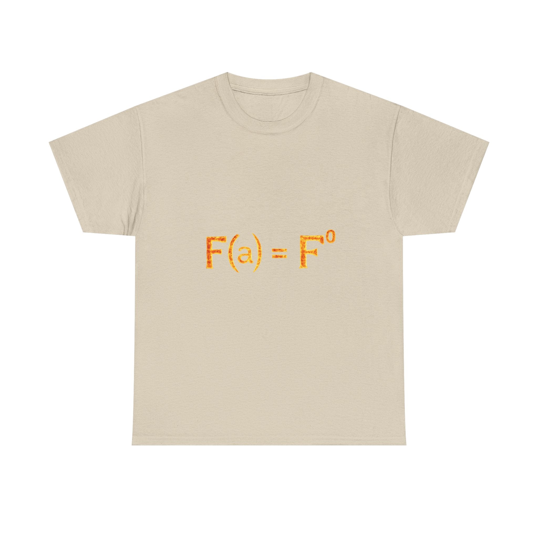 Math Humor T-Shirt — “F(a) = F” Funny Physics/Calculus Tee