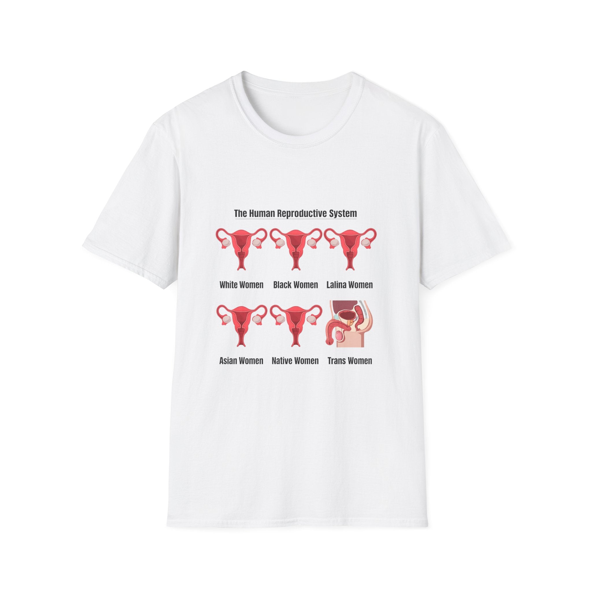 T-Shirt — "The Human Reproductive System" Graphic Tee