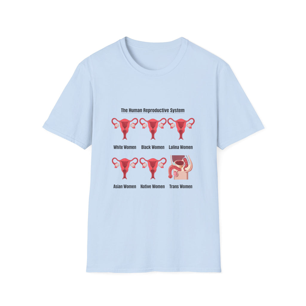 T-Shirt — "The Human Reproductive System" Graphic Tee