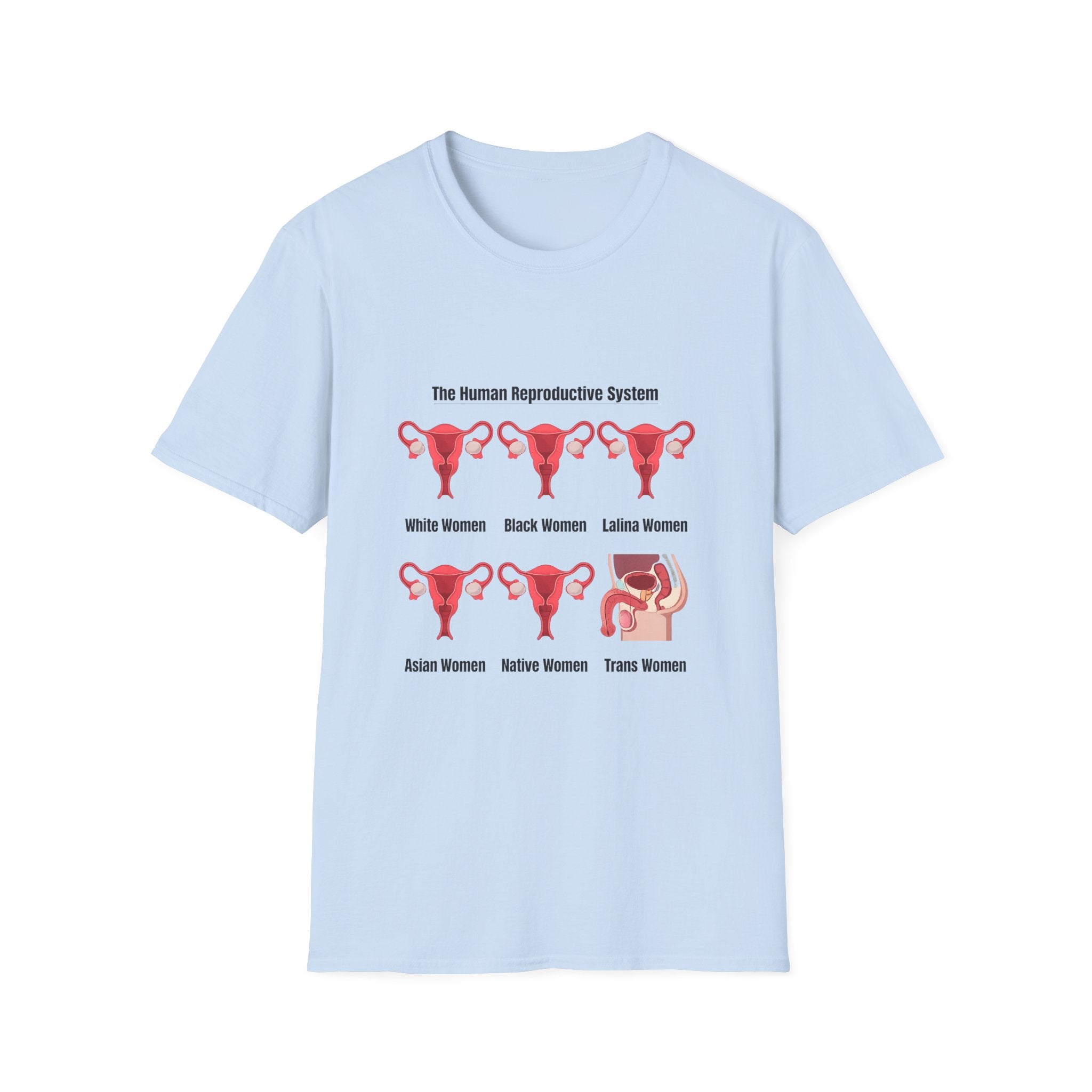 T-Shirt — "The Human Reproductive System" Graphic Tee