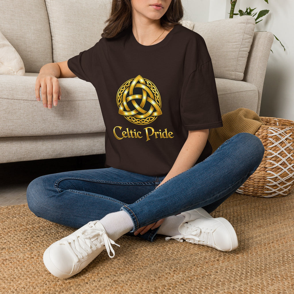 Celtic Pride Gold Trinity Knot T-Shirt