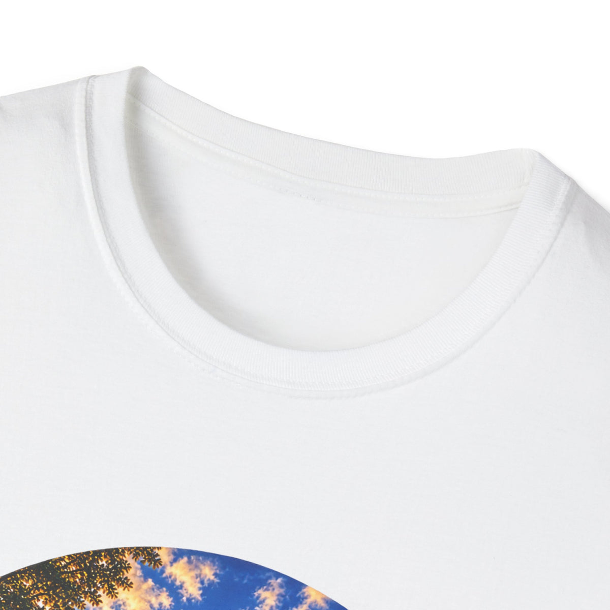 Patriotic Church Sunset T-Shirt — American Flag Chapel Scene