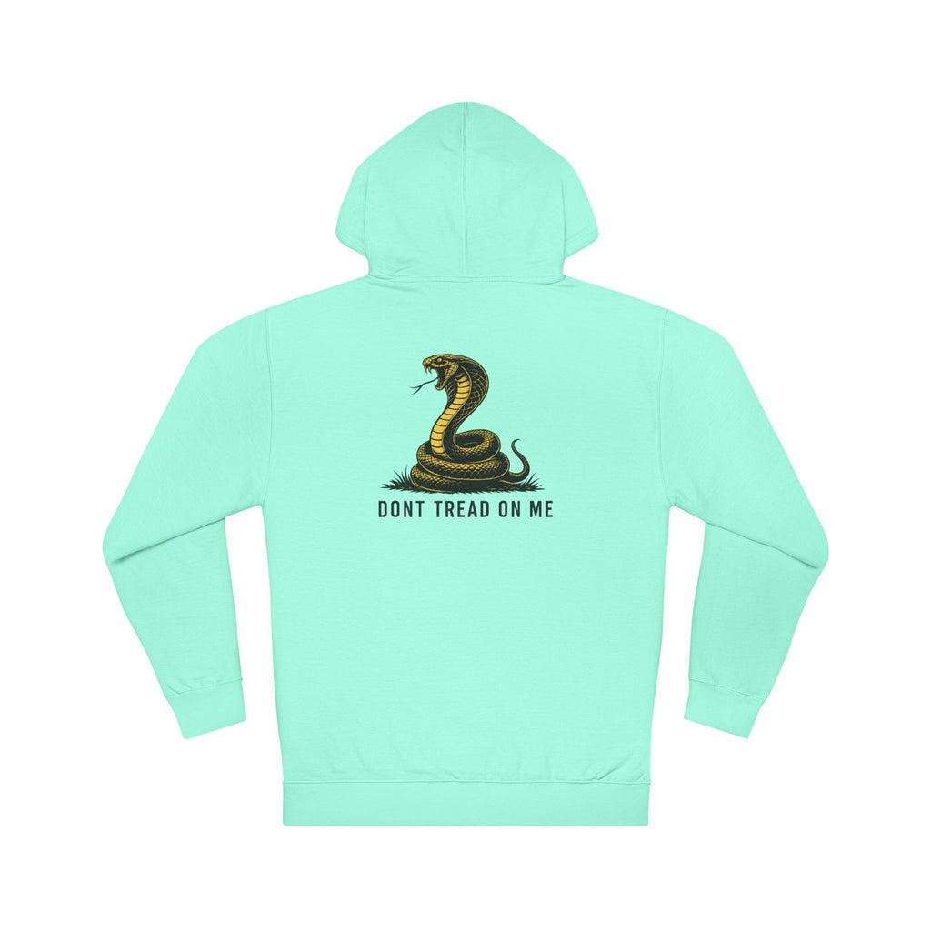 Don't Tread On Me Hoodie — "Shall Not Be Infringed" Rifle Graphic