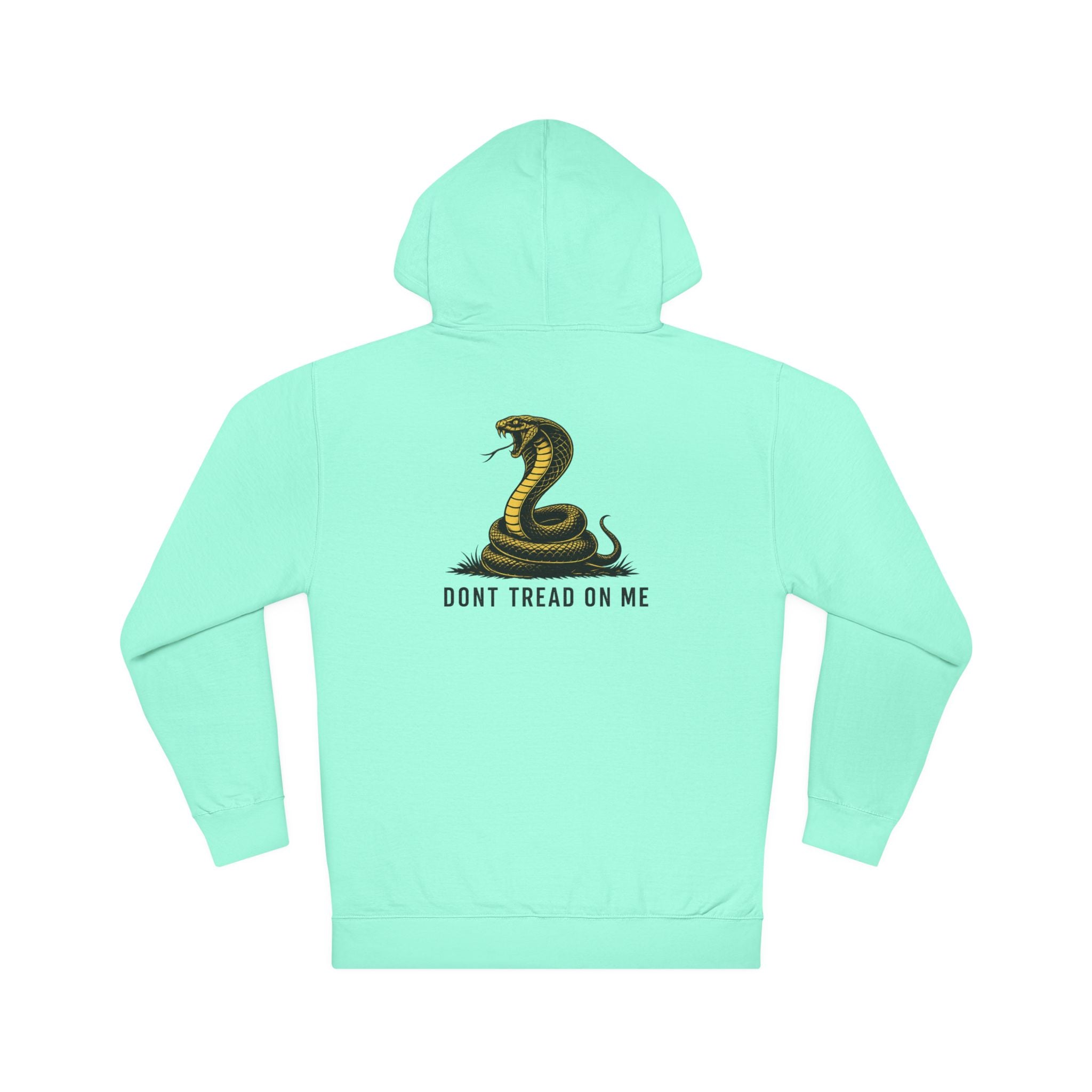 Don't Tread On Me Hoodie — "Shall Not Be Infringed" Rifle Graphic