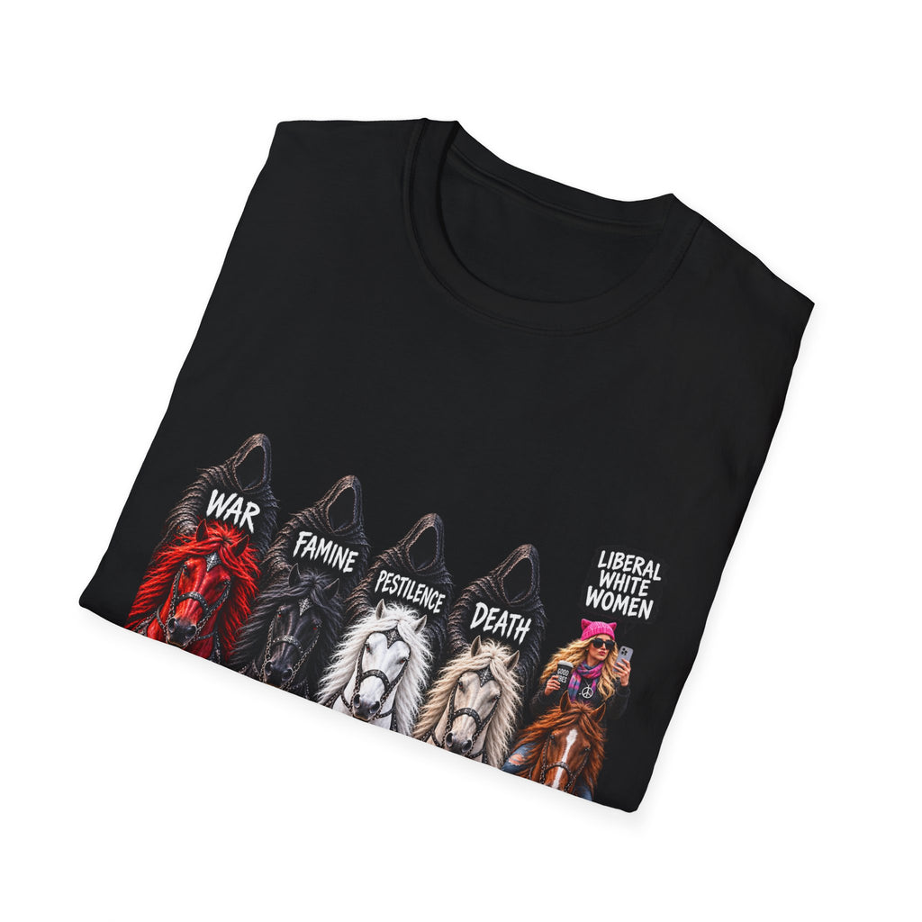 T-Shirt — Four Horsemen Graphic Tee (War, Famine, Pestilence, Death)
