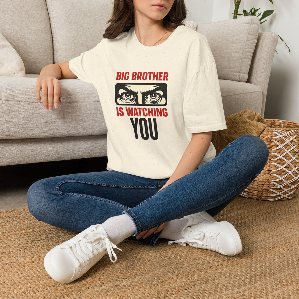 Big Brother Is Watching T-Shirt — Dystopian Surveillance Graphic Tee
