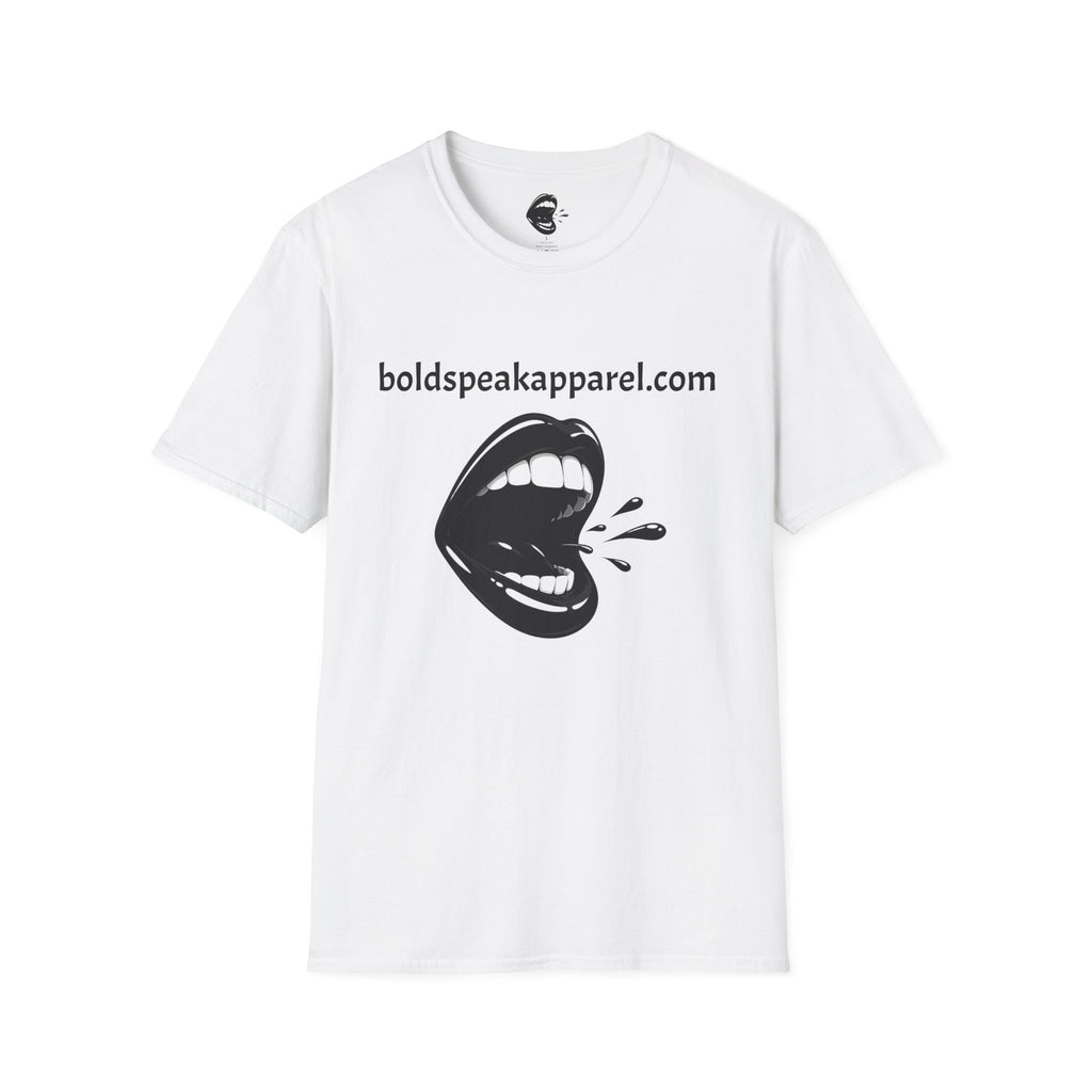 Graphic T-Shirt — 'boldspeakapparel.com' Screaming Mouth Design