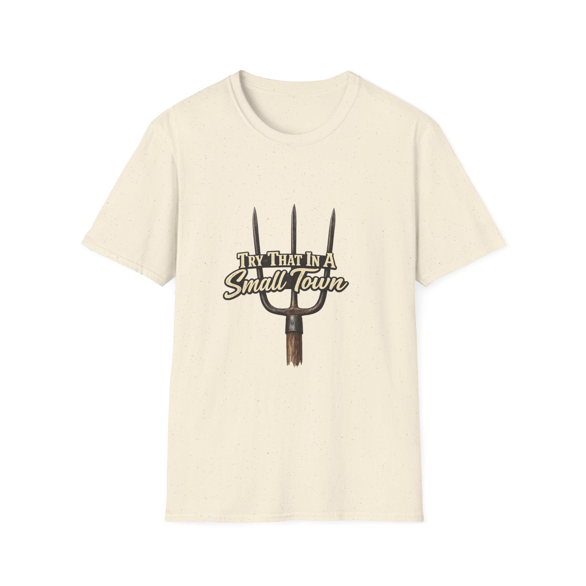 T‑Shirt — "Try That in a Small Town" Pitchfork Graphic Tee