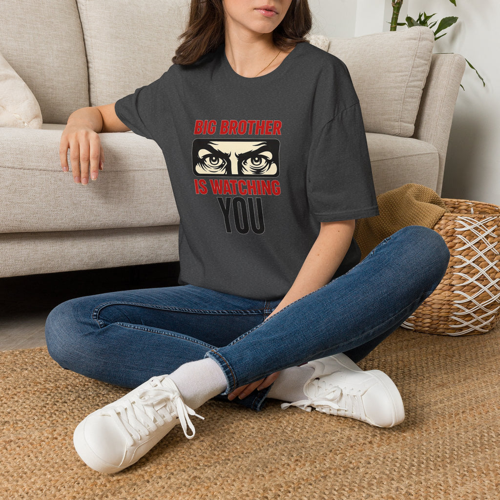 Big Brother Is Watching T-Shirt — Dystopian Surveillance Graphic Tee