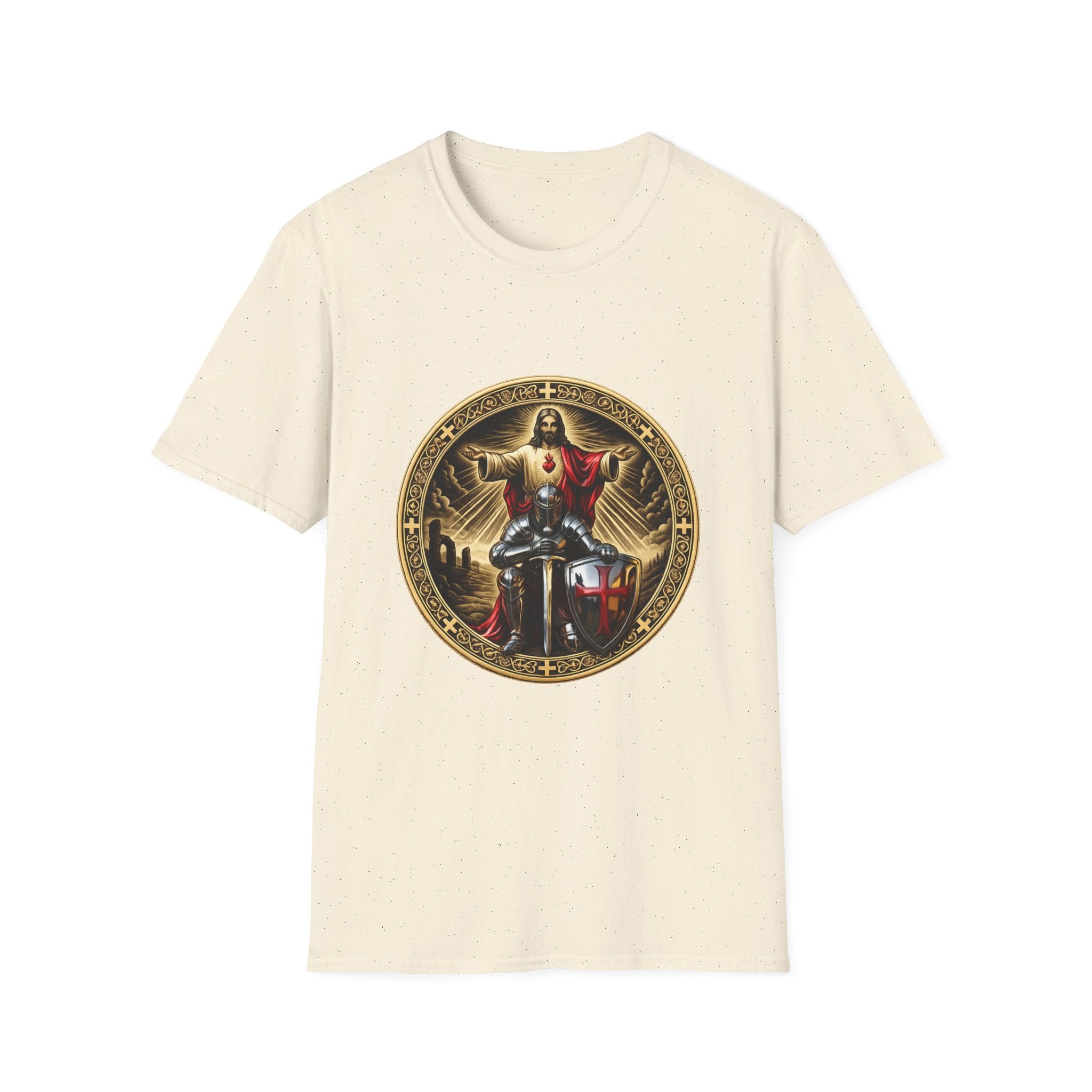 Jesus Crusader Graphic T-Shirt