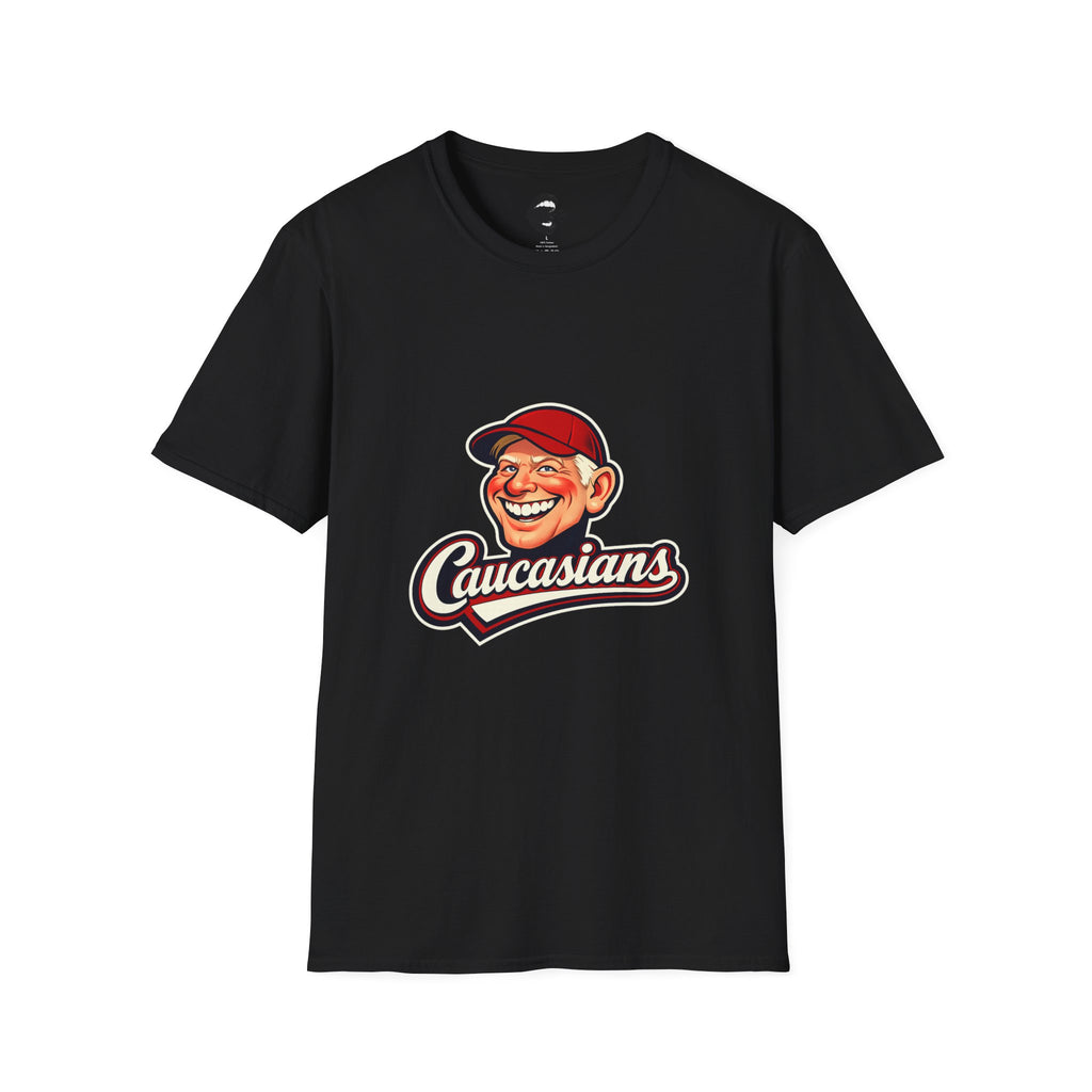 Caucasians Retro Mascot T-Shirt