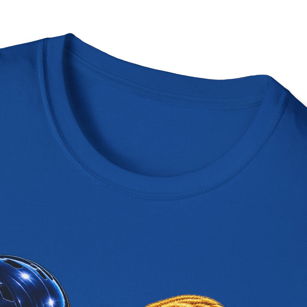 Cal Bears Football Stadium T-Shirt — Golden Bear Helmet Stadium Graphic