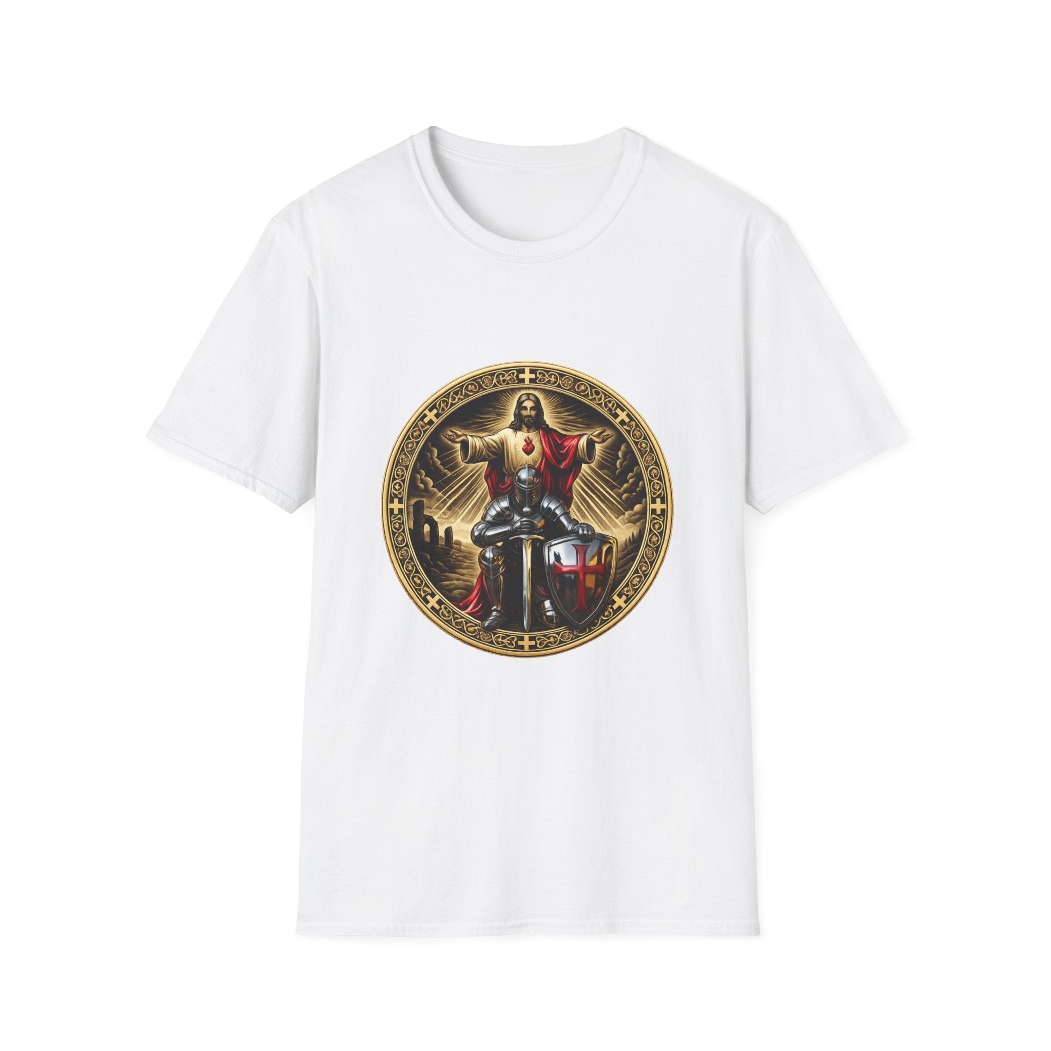 Jesus Crusader Graphic T-Shirt