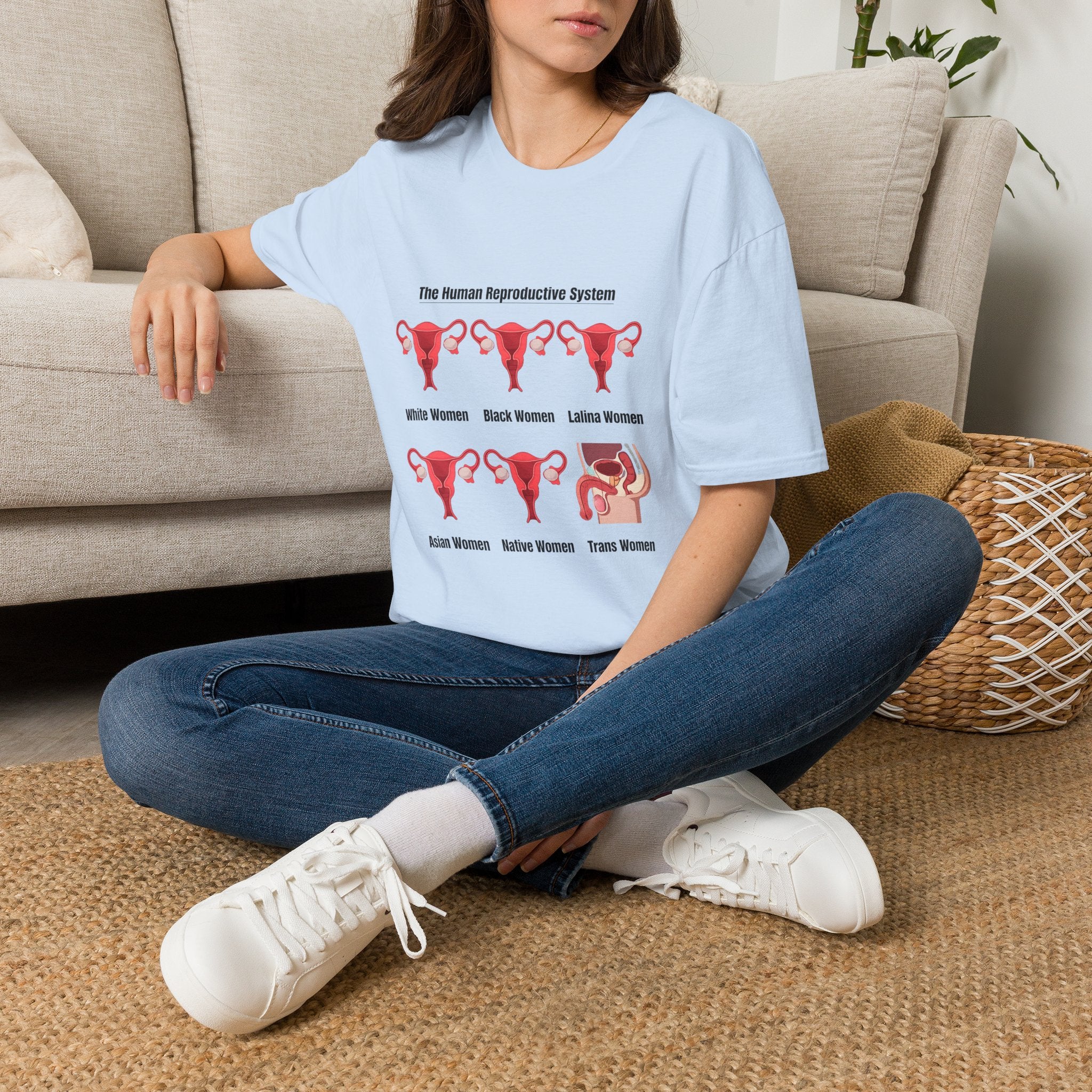T-Shirt — "The Human Reproductive System" Graphic Tee
