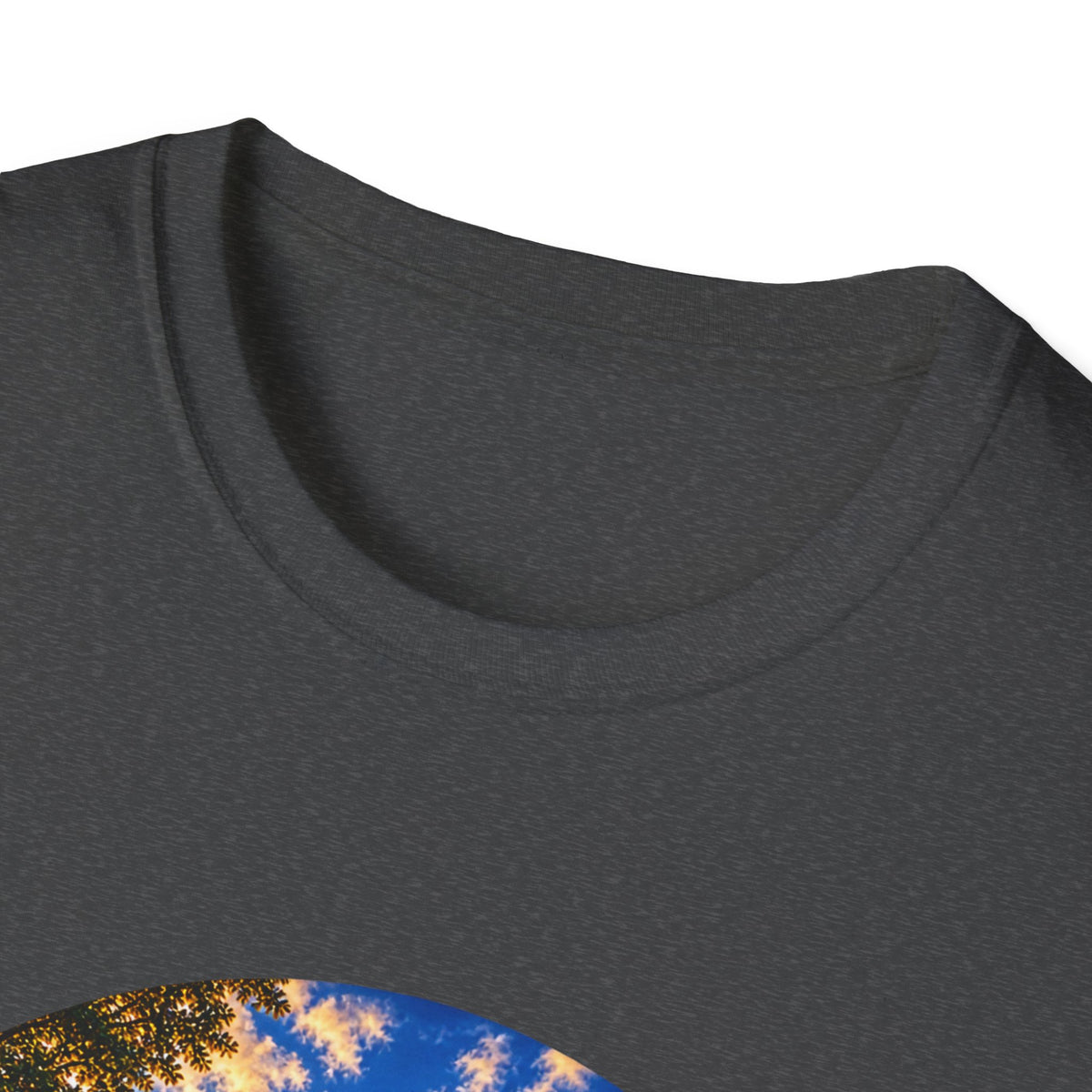 Patriotic Church Sunset T-Shirt — American Flag Chapel Scene