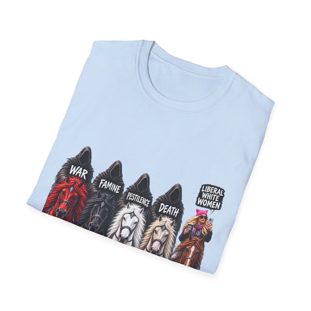 T-Shirt — Four Horsemen Graphic Tee (War, Famine, Pestilence, Death)