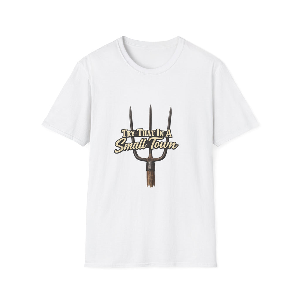 T‑Shirt — "Try That in a Small Town" Pitchfork Graphic Tee