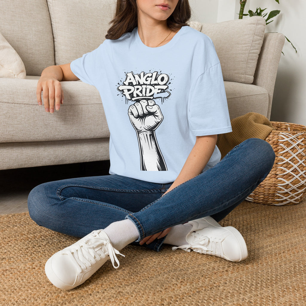 Anglo Pride Fist T-Shirt — Bold Heritage Graphic Tee