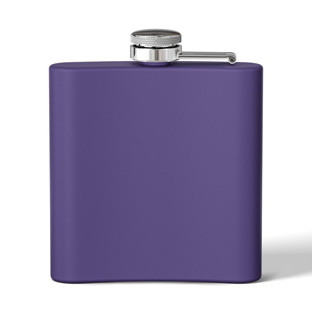 American Flag Skull Flask — 6oz Stainless Steel Patriotic Hip Flask