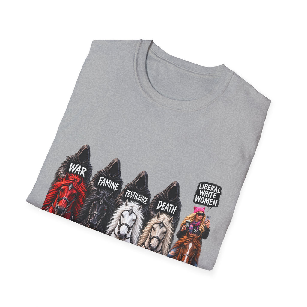 T-Shirt — Four Horsemen Graphic Tee (War, Famine, Pestilence, Death)