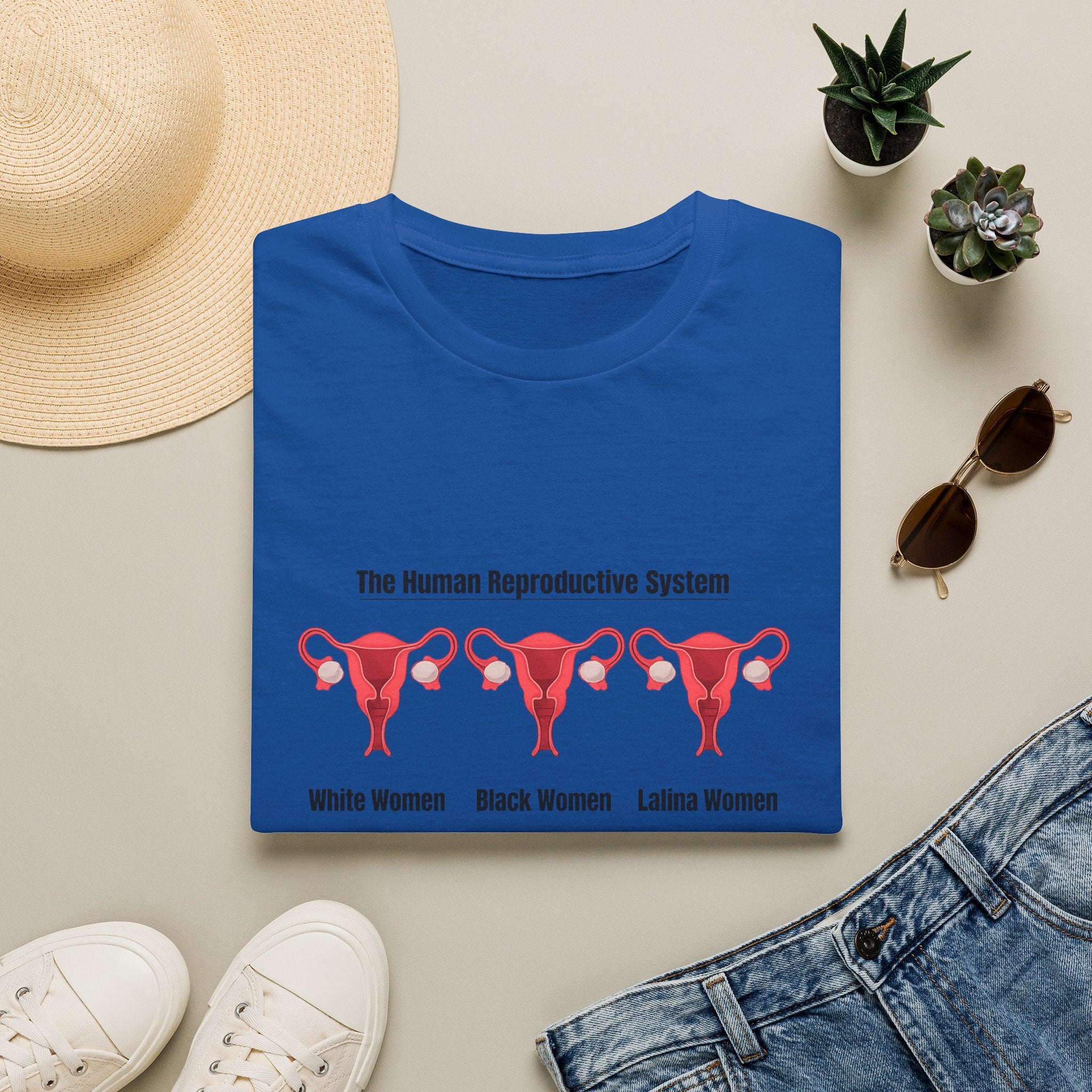 T-Shirt — "The Human Reproductive System" Graphic Tee