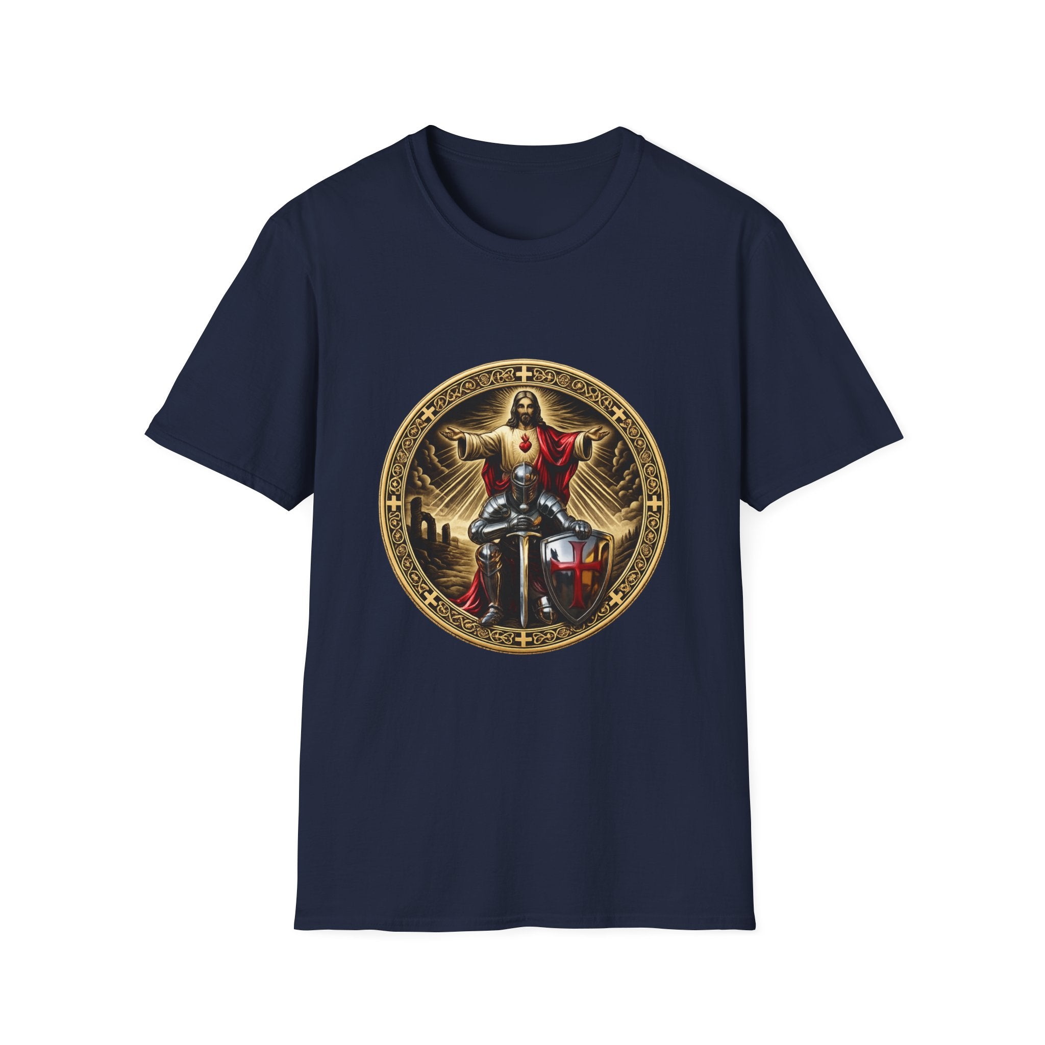 Jesus Crusader Graphic T-Shirt