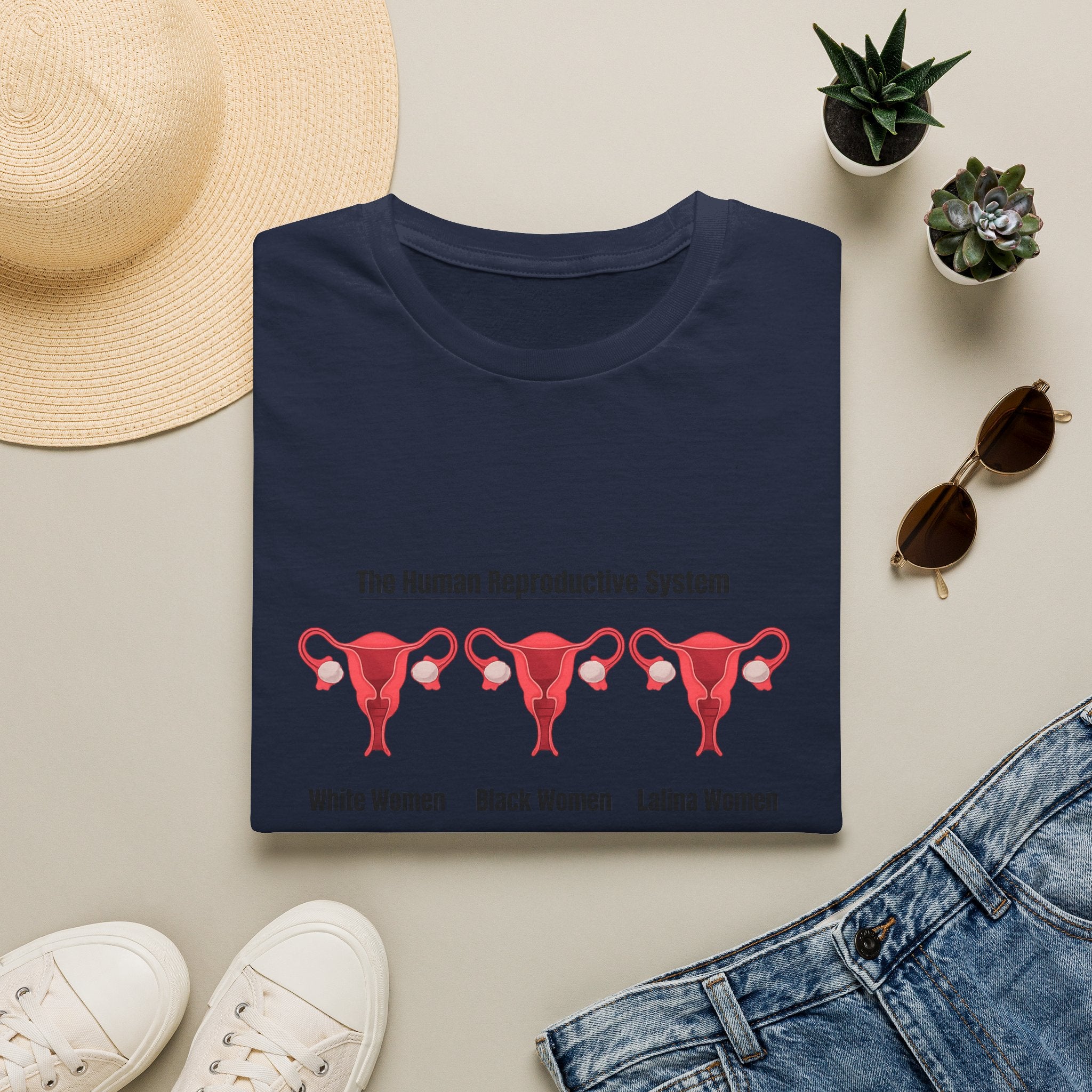 T-Shirt — "The Human Reproductive System" Graphic Tee