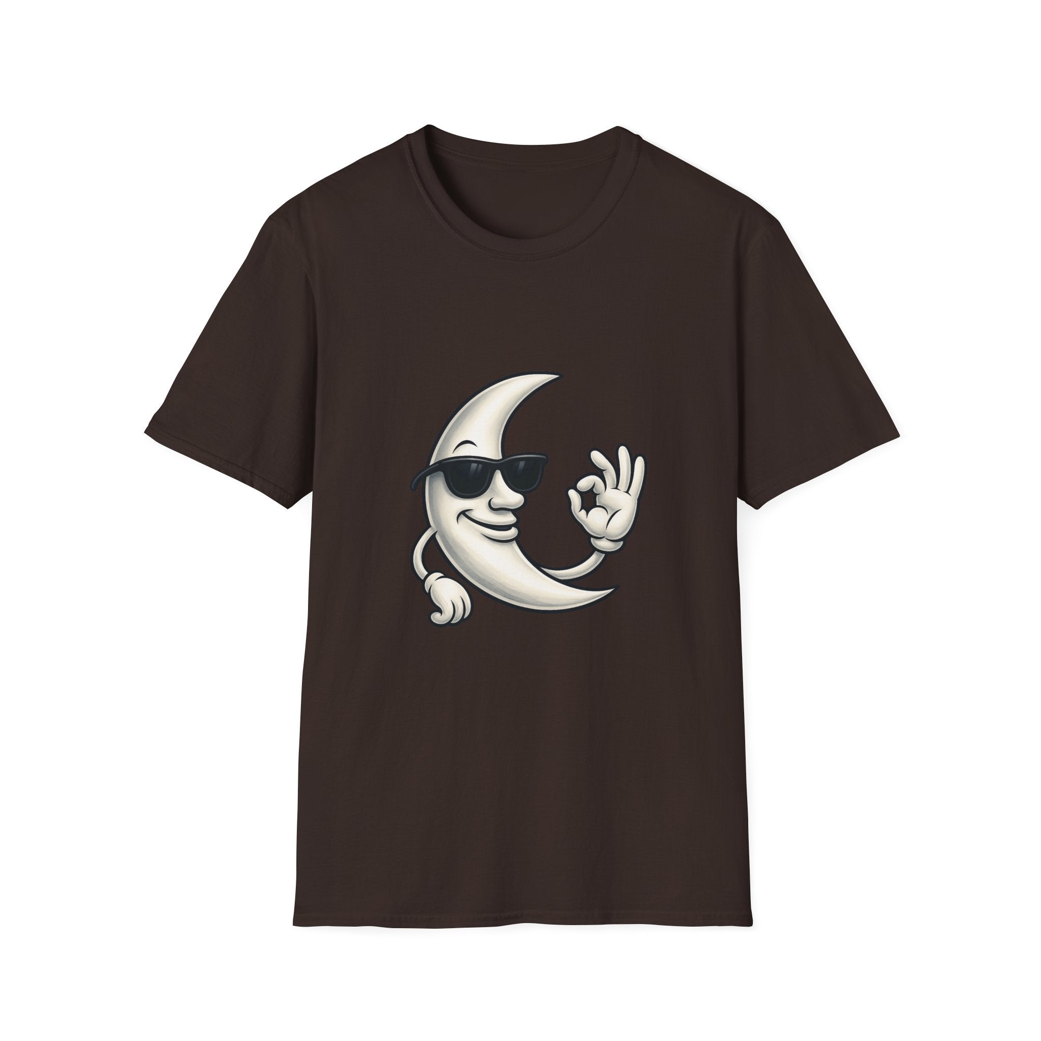 Cool Moon Graphic T-Shirt — Sunglasses Moon