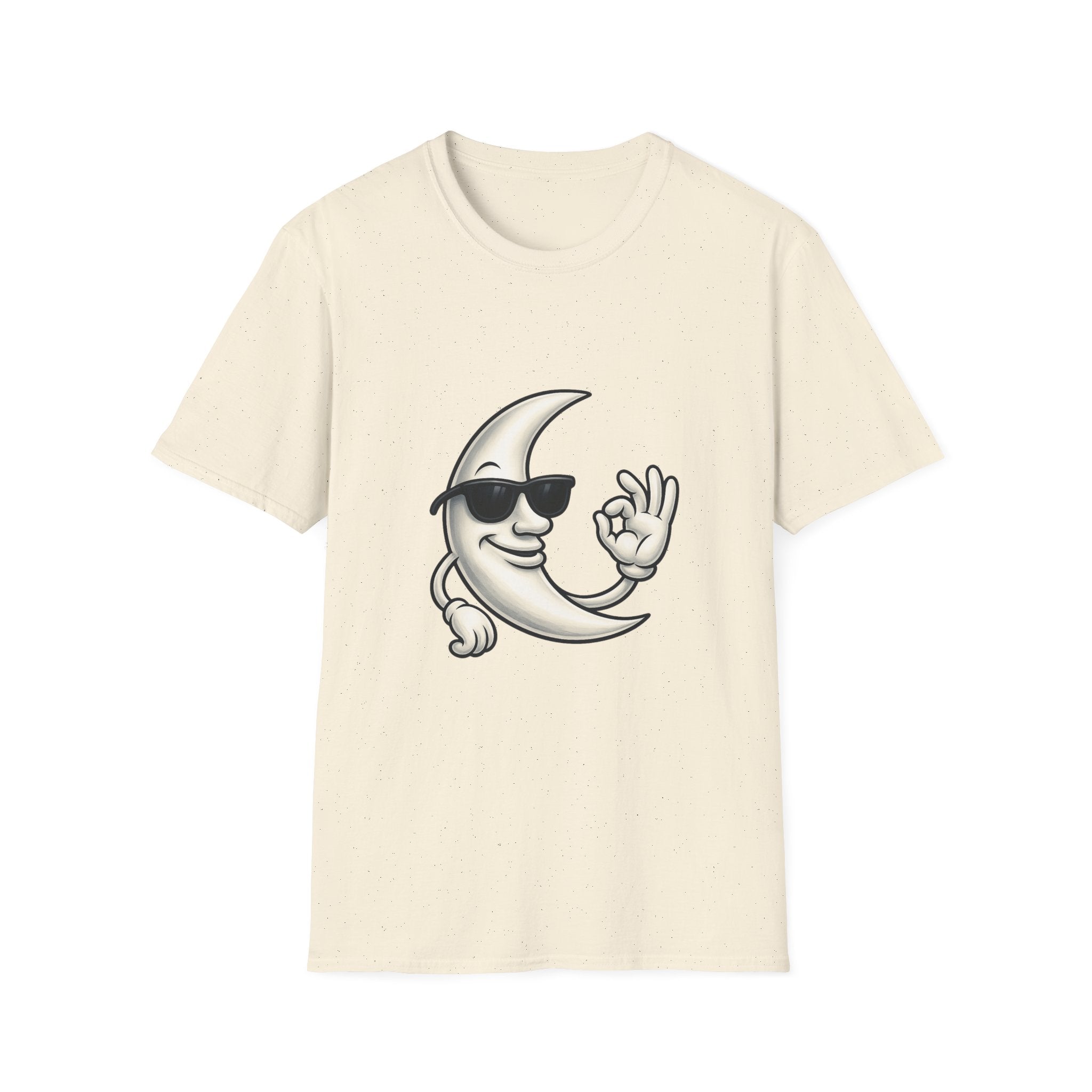 Cool Moon Graphic T-Shirt — Sunglasses Moon
