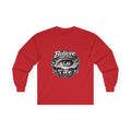 Long Sleeve Tee — "Believe Your Eyes Not Their Lies" Graphic Eye Shirt