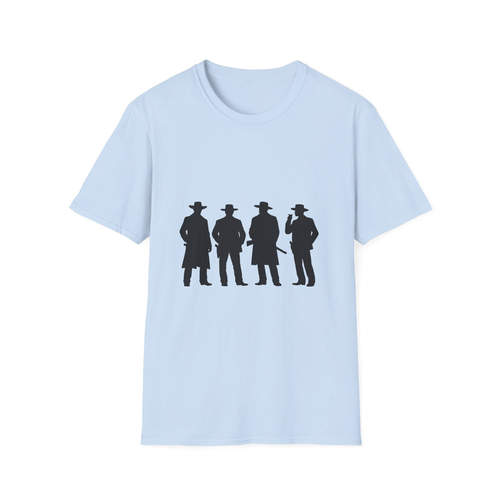 Cowboy Silhouette T-Shirt — Western Outlaw Graphic Tee