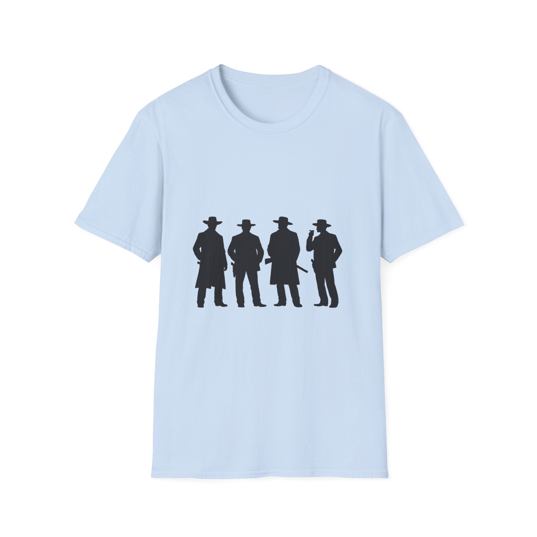Cowboy Silhouette T-Shirt — Western Outlaw Graphic Tee