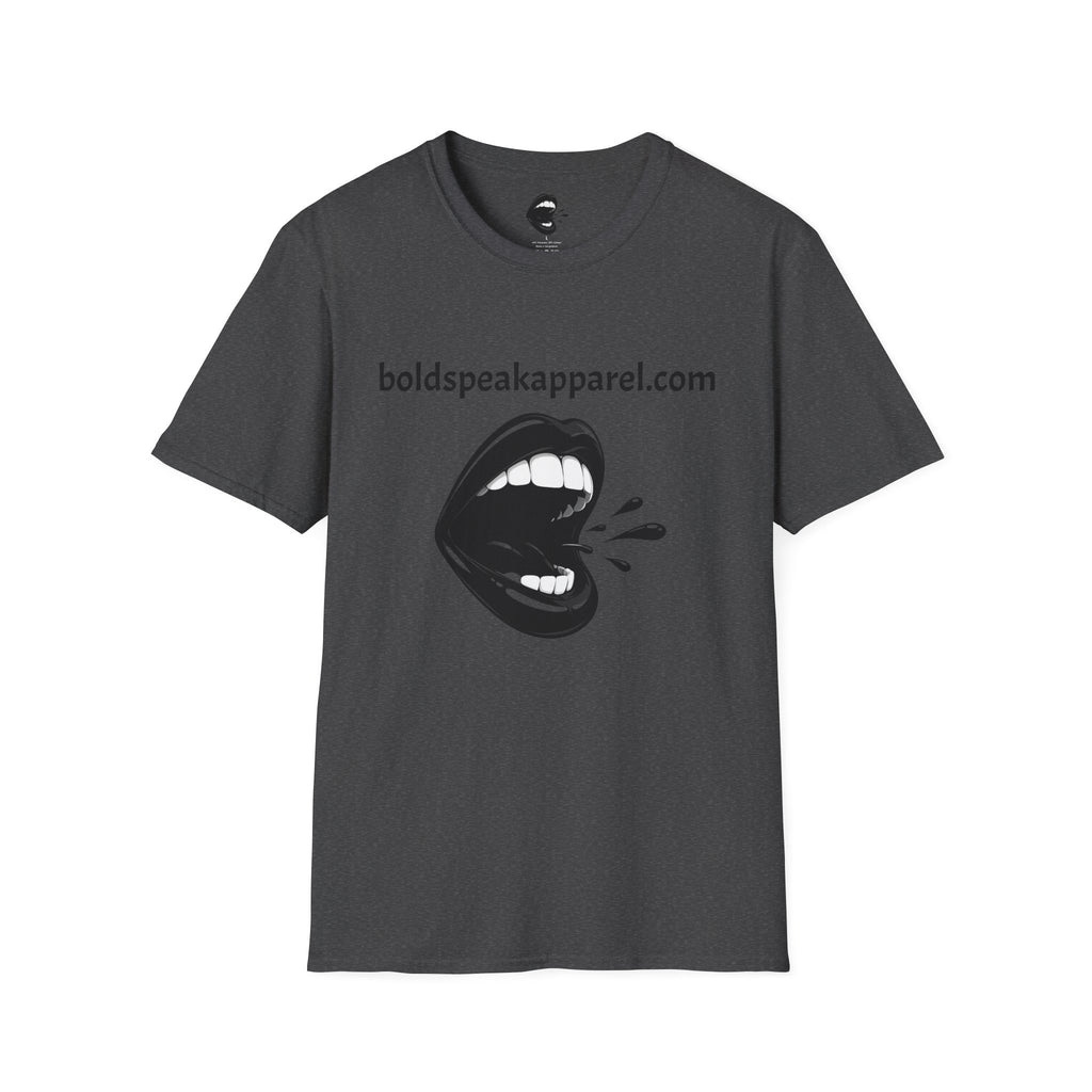 Graphic T-Shirt — 'boldspeakapparel.com' Screaming Mouth Design