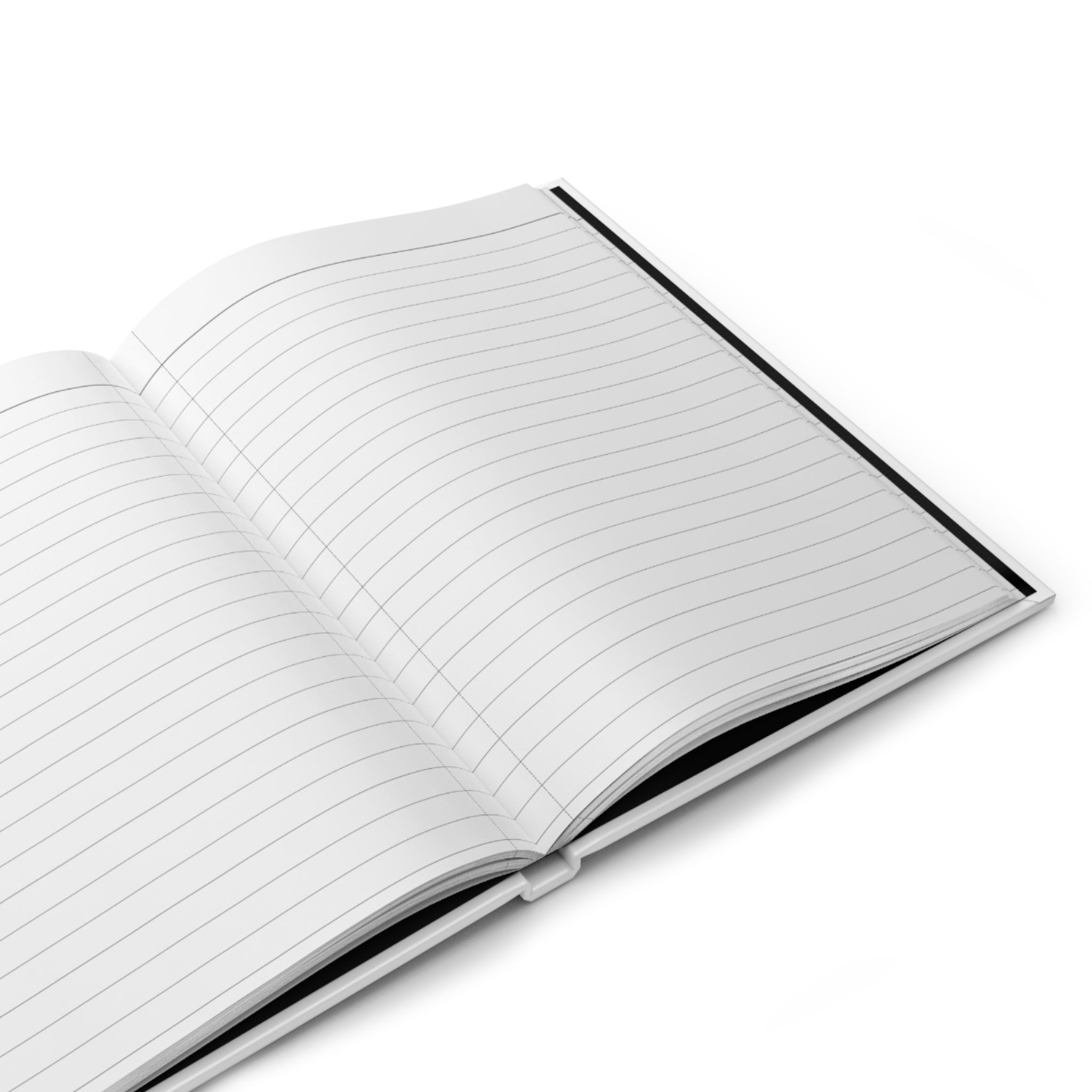Hardcover Journal — Cross & American Flag Skull Notebook