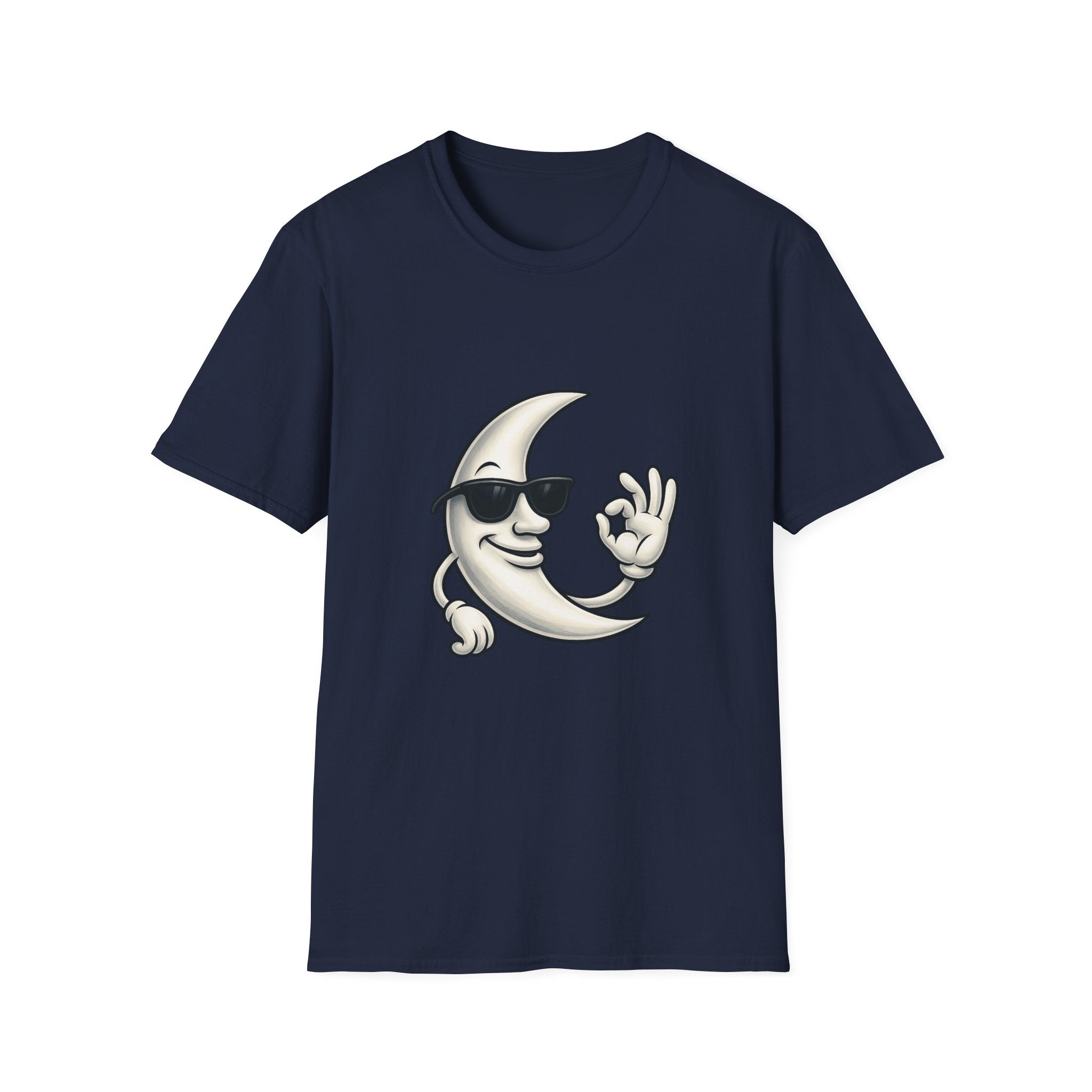 Cool Moon Graphic T-Shirt — Sunglasses Moon