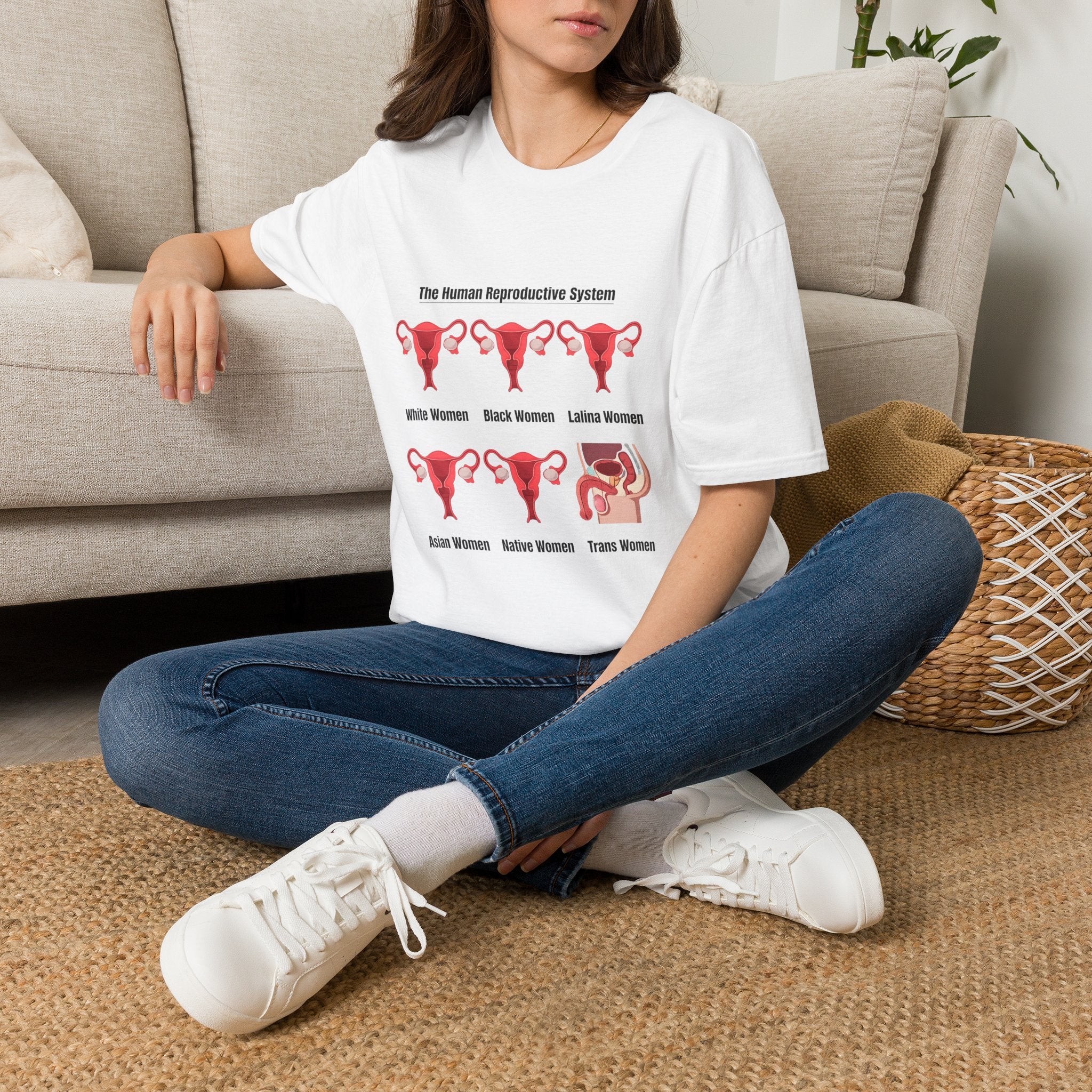T-Shirt — "The Human Reproductive System" Graphic Tee
