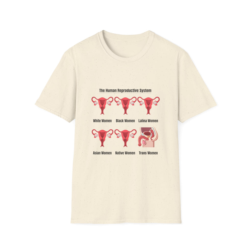 T-Shirt — "The Human Reproductive System" Graphic Tee