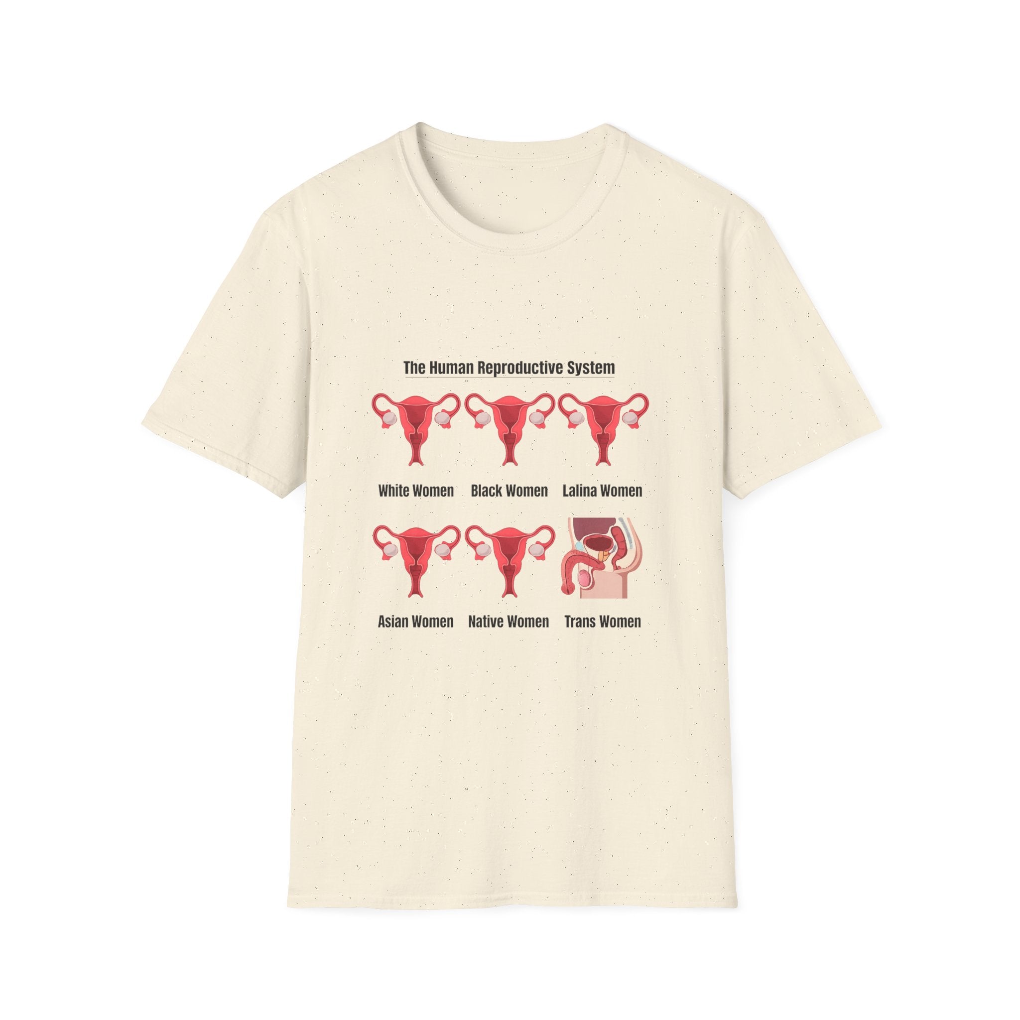 T-Shirt — "The Human Reproductive System" Graphic Tee