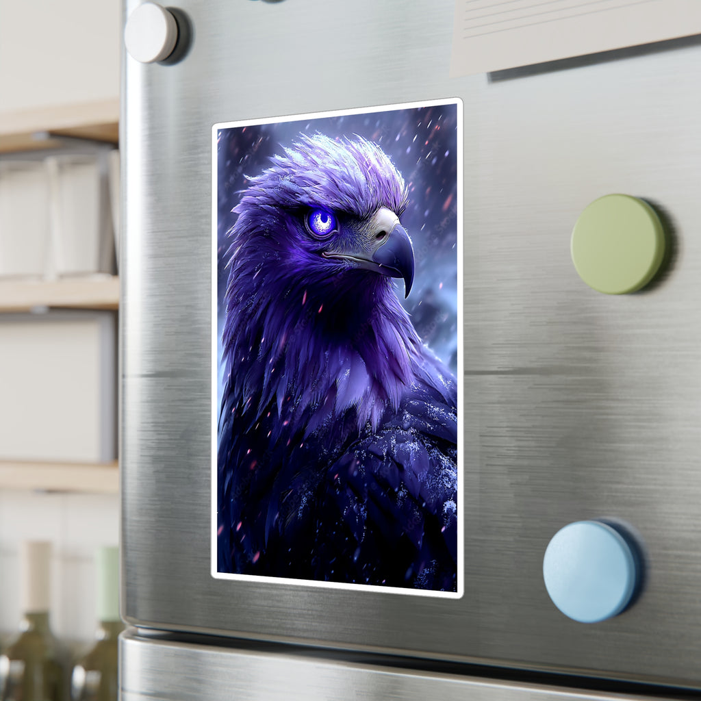 Purple Fantasy Eagle Kiss-Cut Vinyl Decal