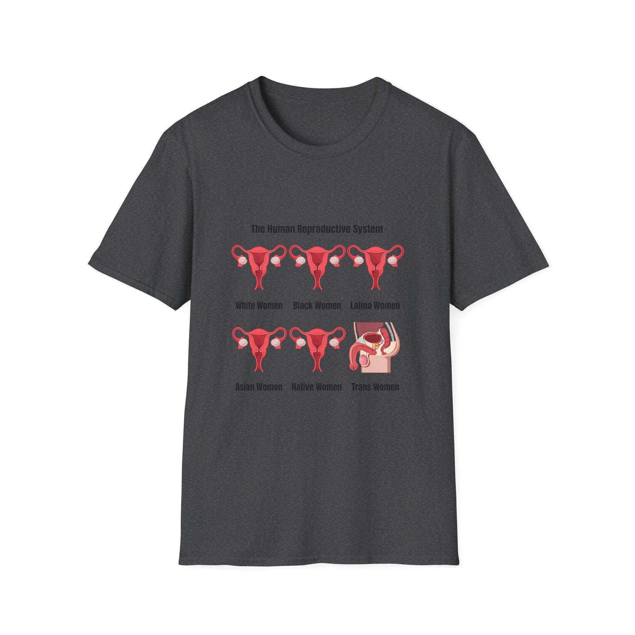 T-Shirt — "The Human Reproductive System" Graphic Tee