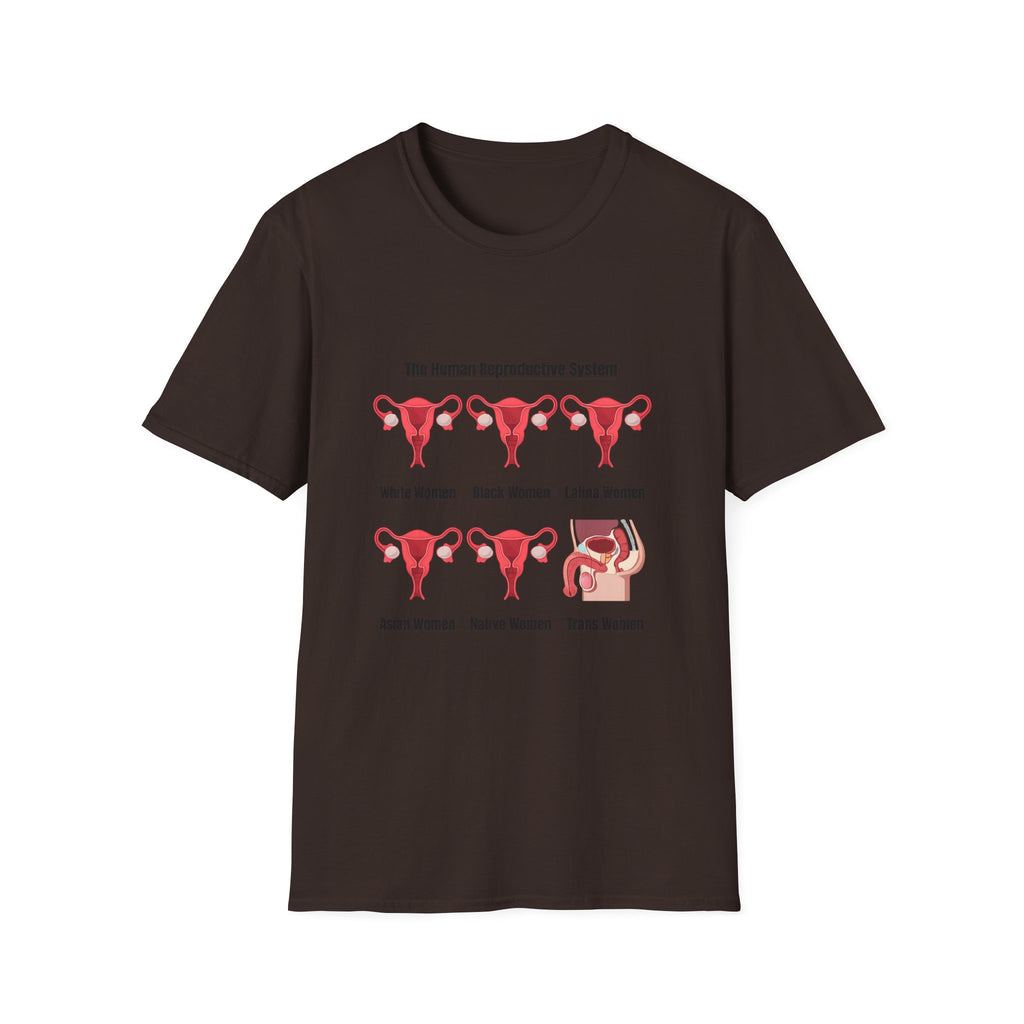 T-Shirt — "The Human Reproductive System" Graphic Tee