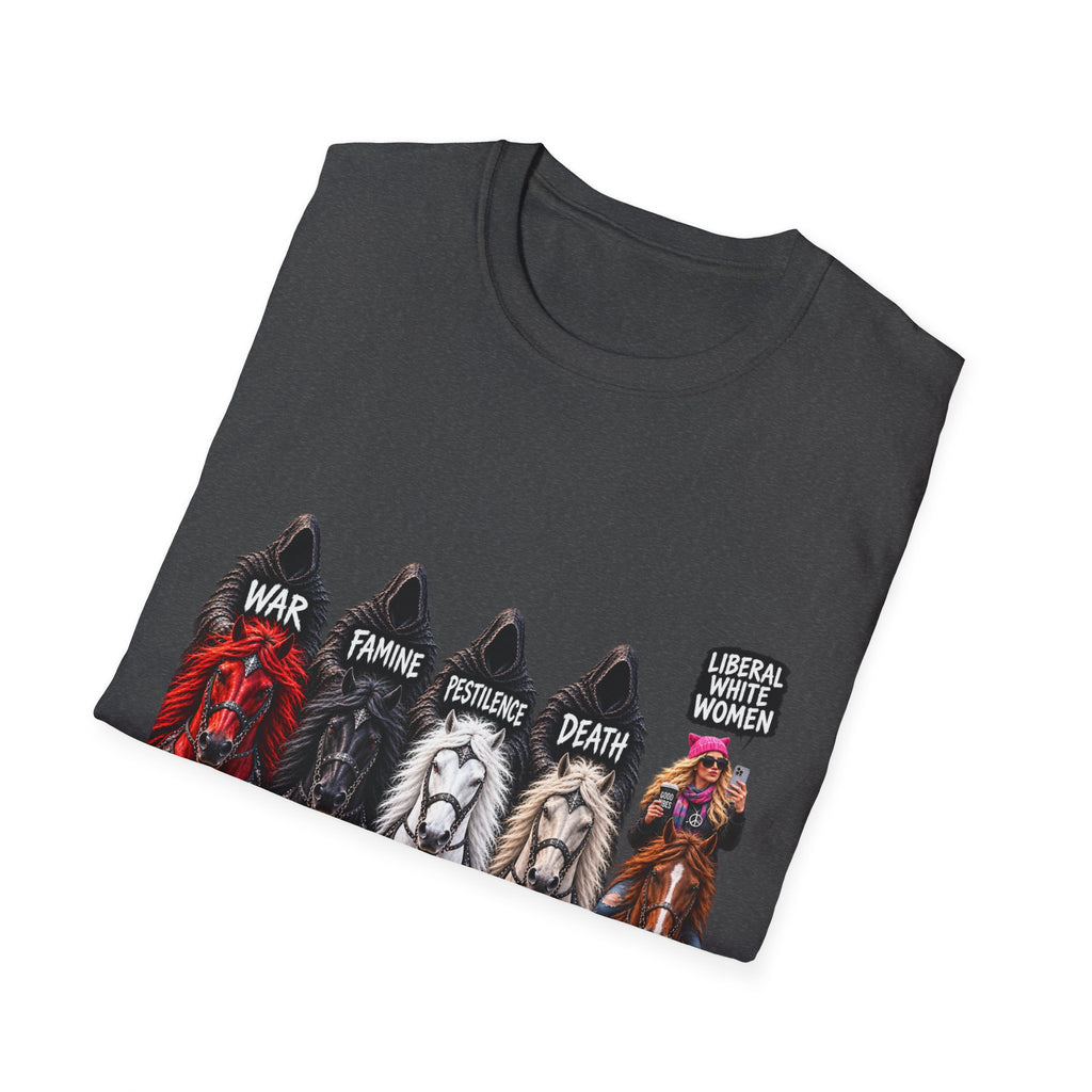 T-Shirt — Four Horsemen Graphic Tee (War, Famine, Pestilence, Death)