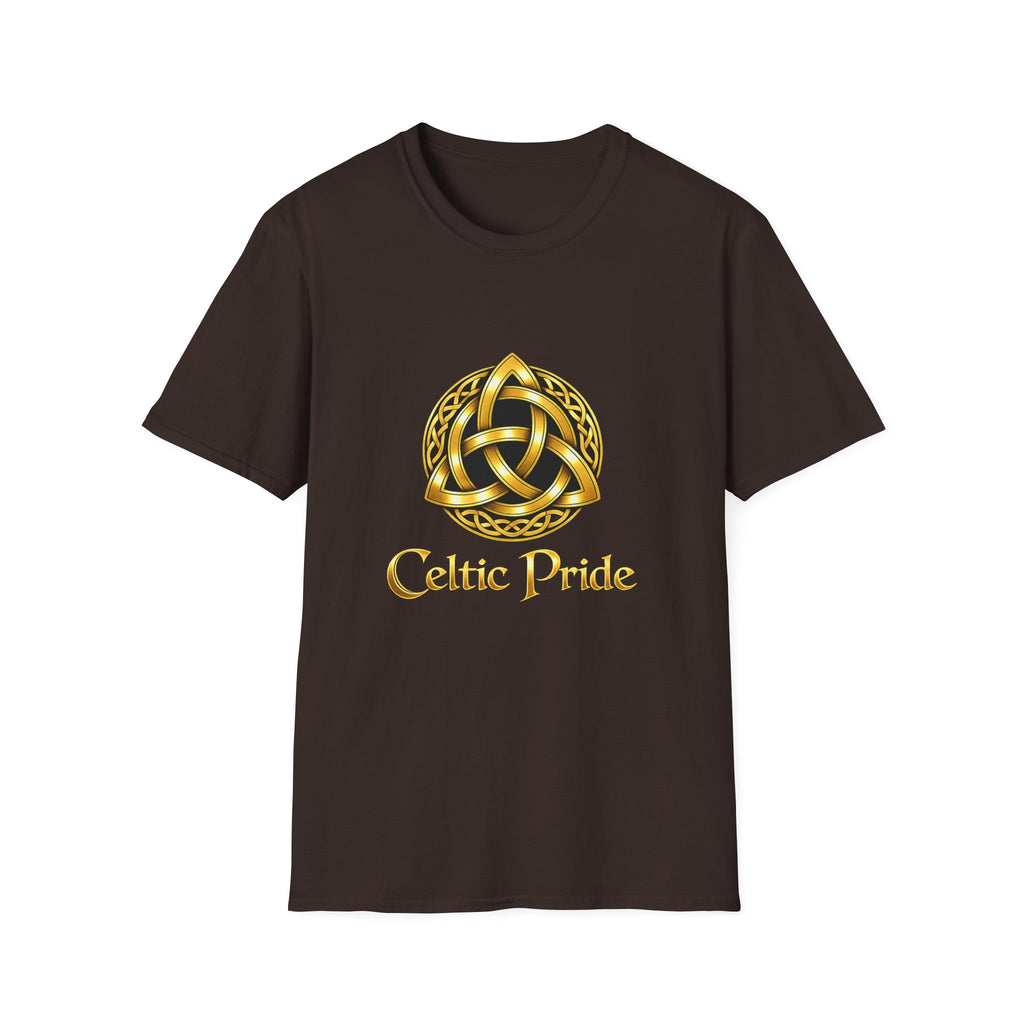 Celtic Pride Gold Trinity Knot T-Shirt