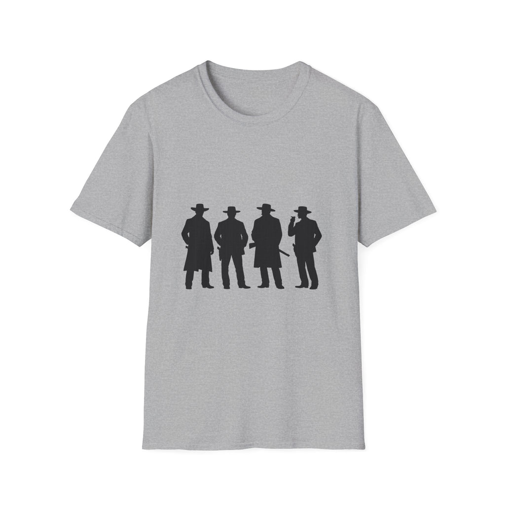 Cowboy Silhouette T-Shirt — Western Outlaw Graphic Tee