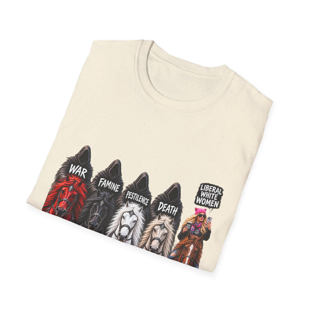 T-Shirt — Four Horsemen Graphic Tee (War, Famine, Pestilence, Death)