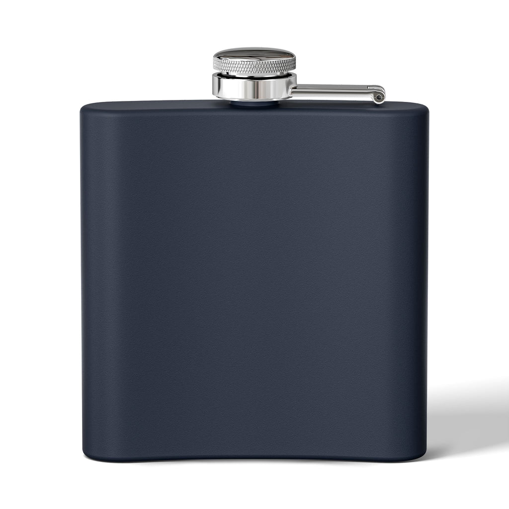 American Flag Skull Flask — 6oz Stainless Steel Patriotic Hip Flask
