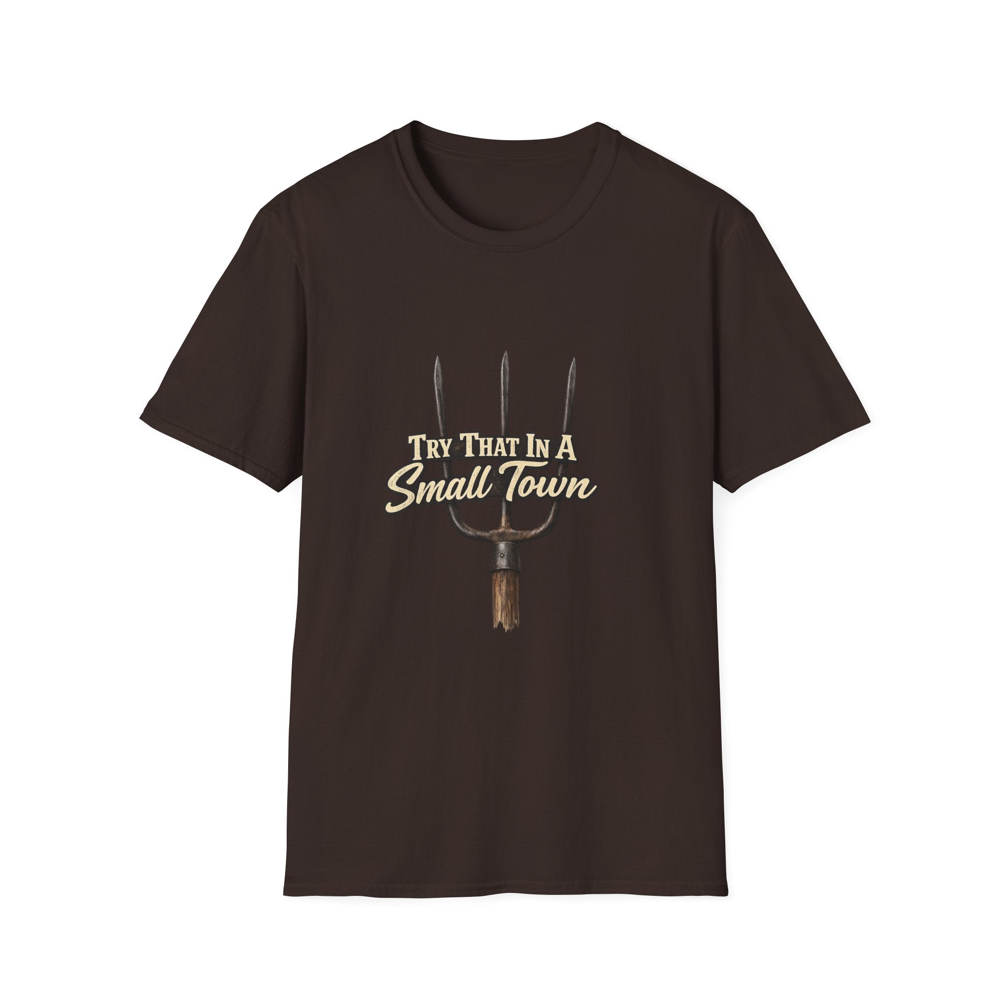 T‑Shirt — "Try That in a Small Town" Pitchfork Graphic Tee