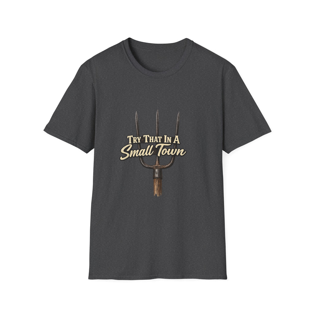 T‑Shirt — "Try That in a Small Town" Pitchfork Graphic Tee